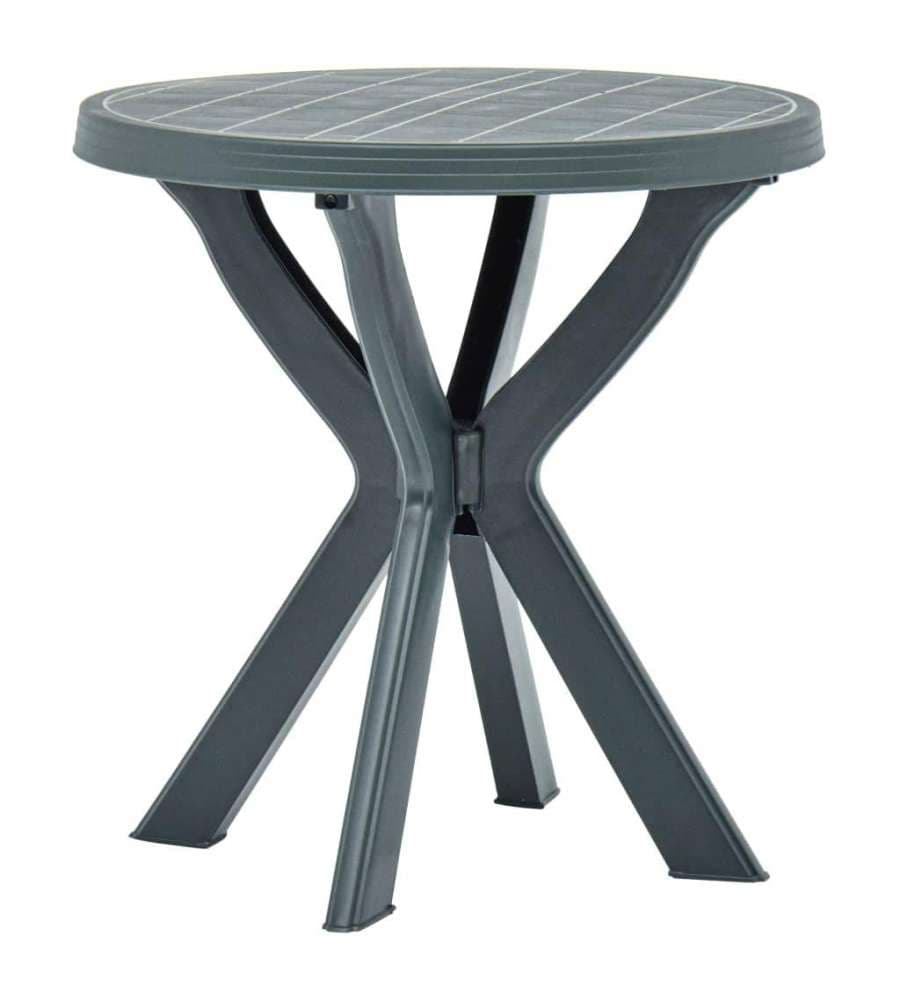 Ipae Progarden Tavolo da Giardino Don in Resina - Verde - 70cm H72cm