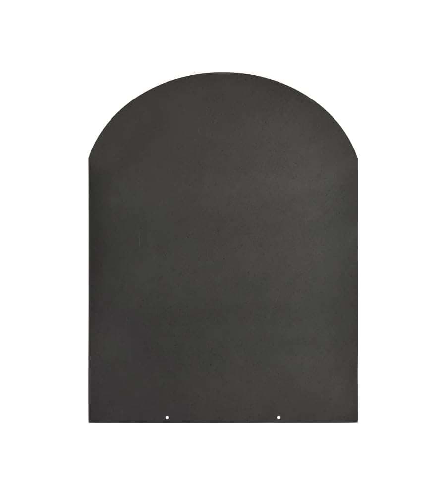 Divina Fire Pedana Salvapavimento per Stufe - Acciaio - 80x60 cm