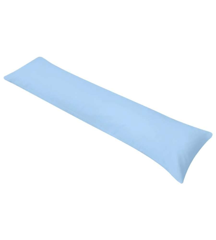 Cuscino per Dormire sul Fianco 40x145 cm Blu