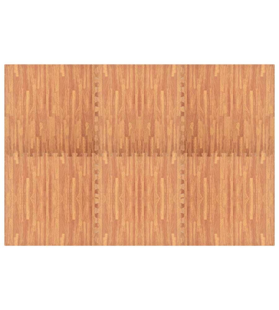 Tappetino a Incastro 6 pz Venature Legno 2,16 mq Schiuma EVA