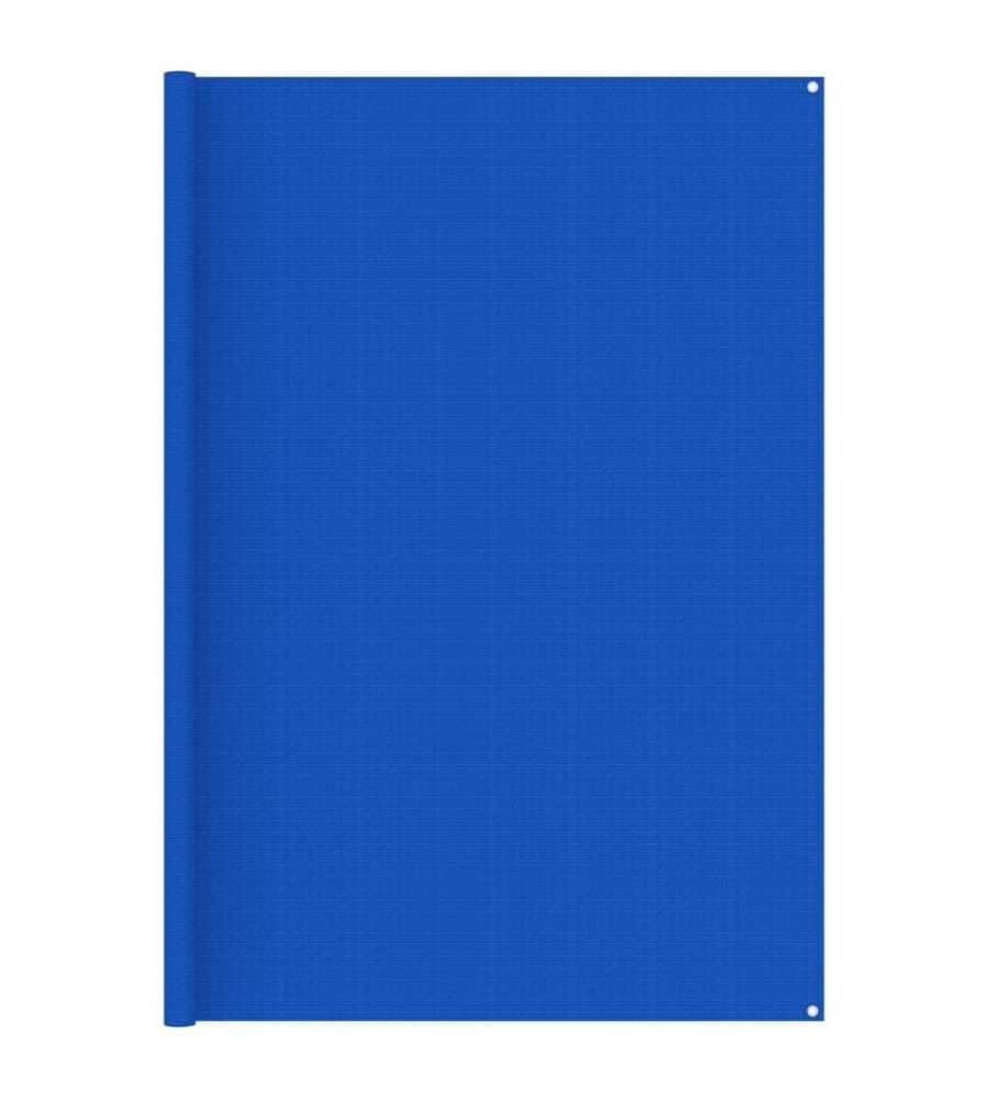 Tappeto da Tenda 250x450 cm Blu