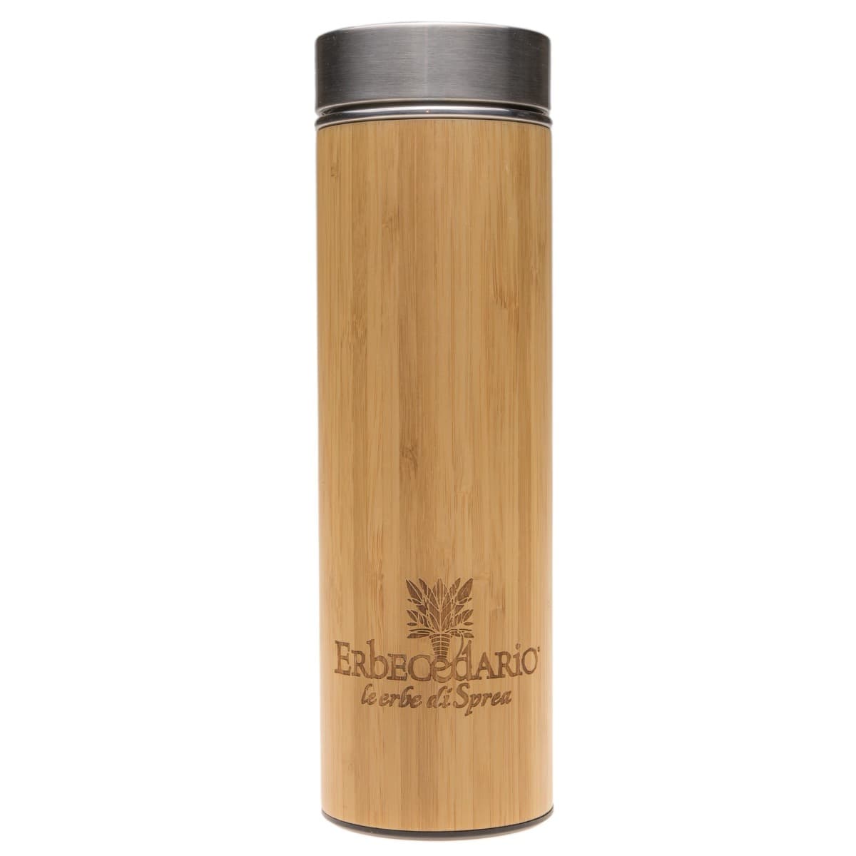 Borraccia termica con infusore in acciaio inox e bambù da 400 ml