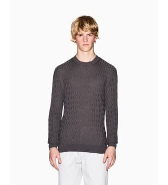 A|X Armani Exchange per uomo. XM001560AF11982F8034 Maglia verde scuro (M), Casual, Lana, Acrilico