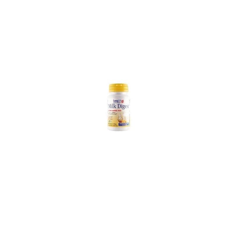 Longlife - Longlife Milk Digest per la digestione del lattosio 60 capsule