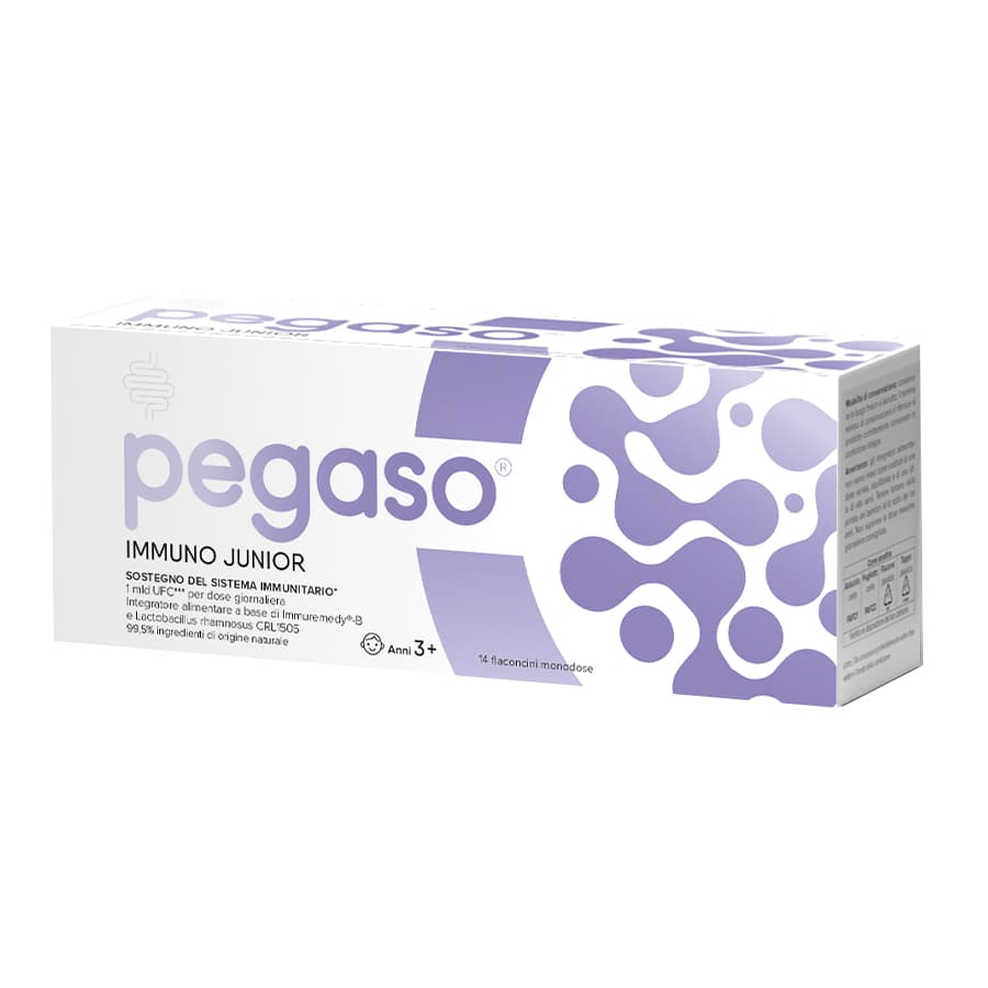 Pegaso Immuno Junior Integratore per Sistema Immunitario dei Bambini 14 Flaconcini 10 ml