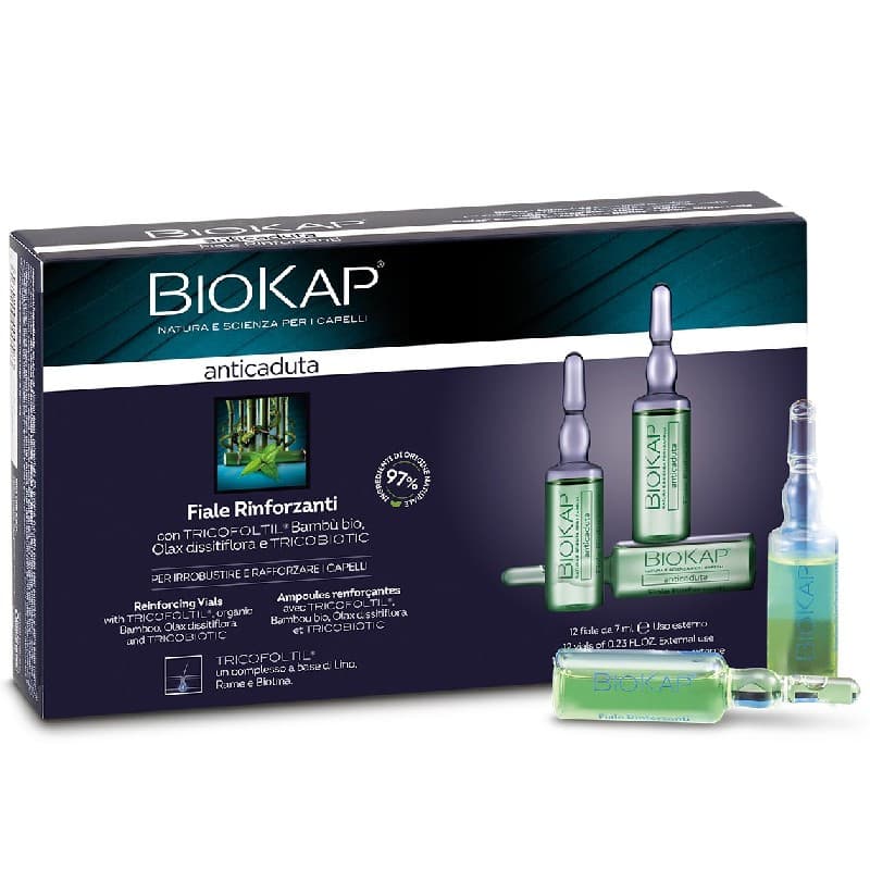 BiosLine Biokap fiale anticaduta rinforzante capelli tricobiotic...