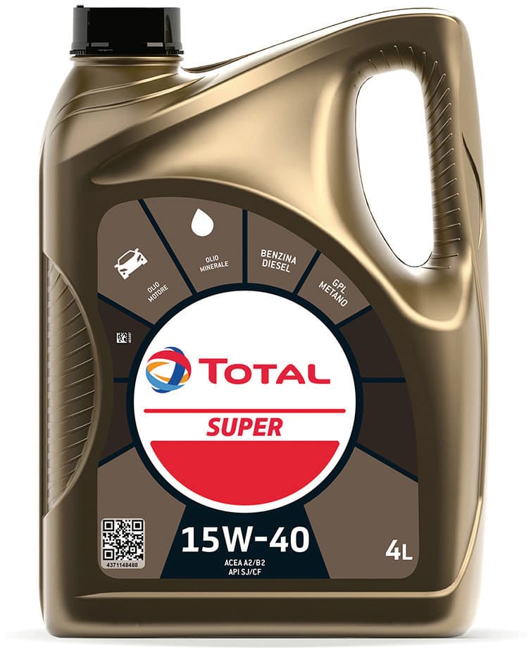 Total OLIO MOTORE SUPER 15W40 lt. 4 -
