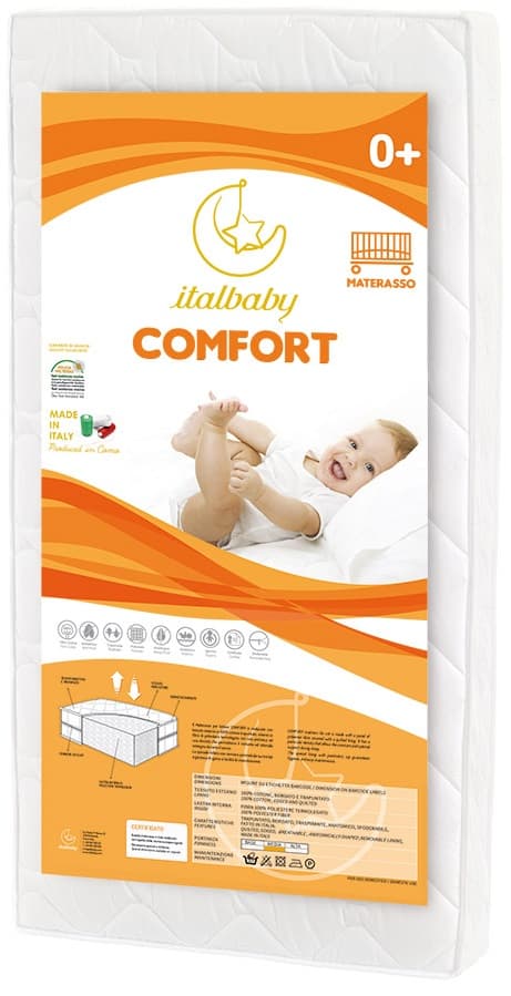 Materasso Comfort Italbaby Lettino 70x140x12h cm