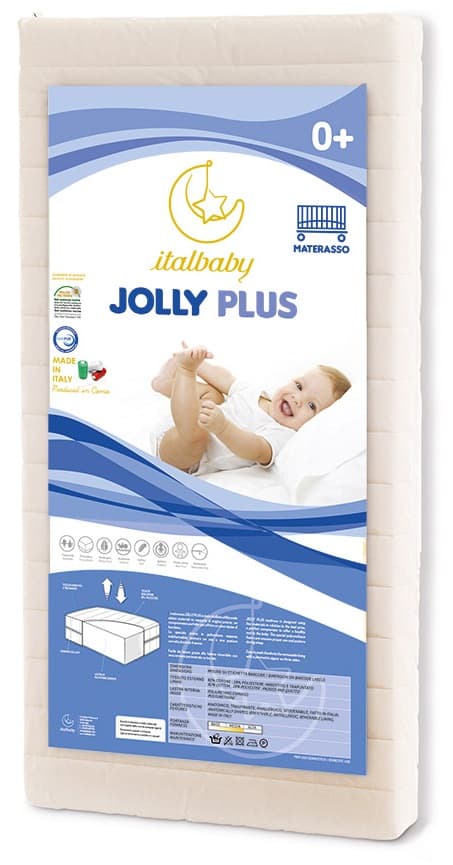 Materasso Jolly Plus Italbaby Lettino 60x120x12h cm