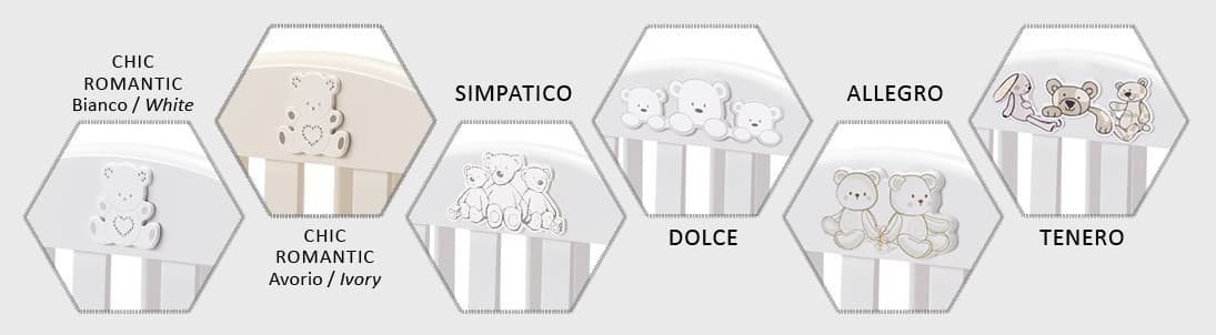 Decoro per Lettino Italbaby Allegro