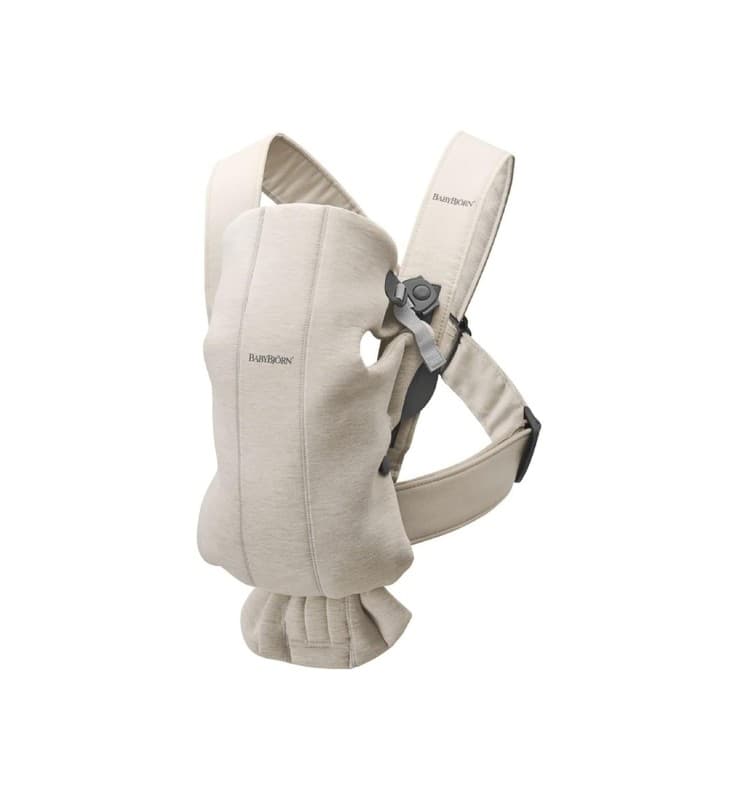 Marsupio Baby Bjorn Mini Cotone Beige Chiaro