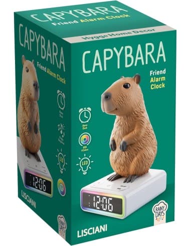 Rainy days capibara sveglia digitale