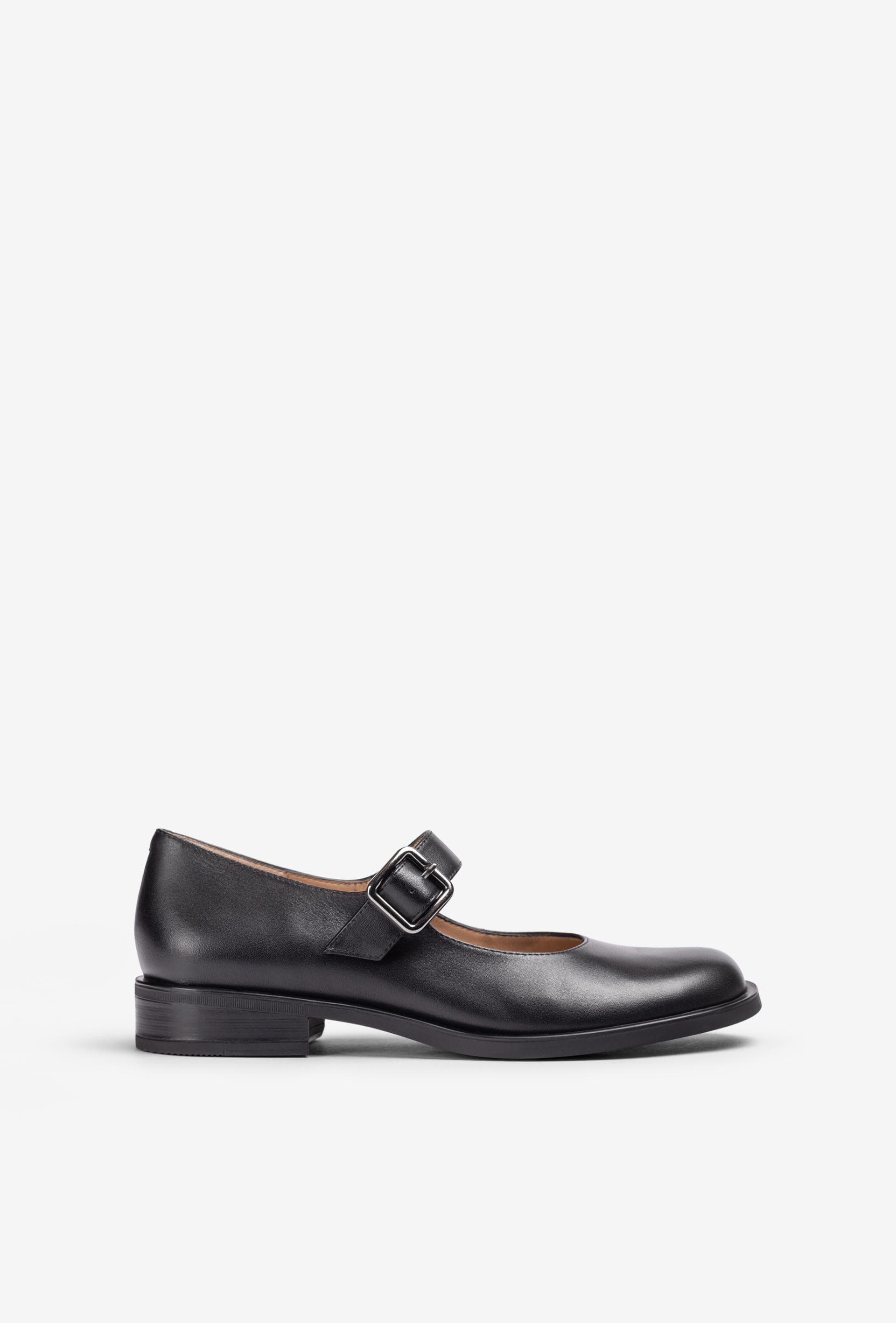 Ballerines en cuir