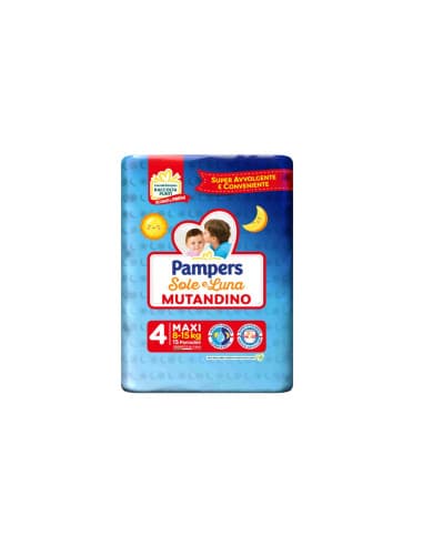 Pampers - Pannolini Sole E Luna Mutandino Junior N.4