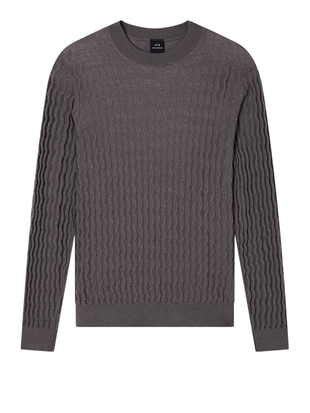 pullover armani exchange da uomo - grigio