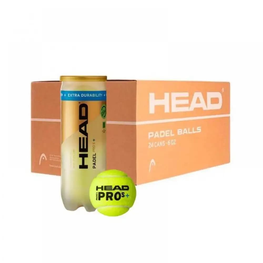 Head Pro S+ Paddle Balls – Confezione da 3 palline ufficiali | Maggiore durata, rimbalzo costante e prestazioni professionali