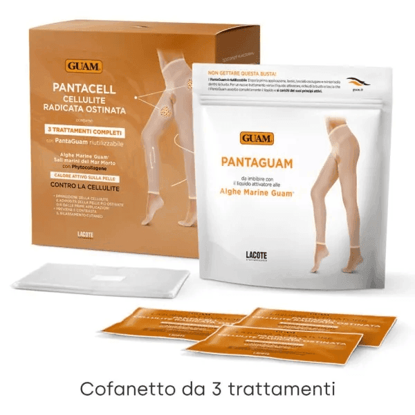 Guam Pantacell Pantalone Sauna + Liquido Anticellulite Rimodellante Intensivo
