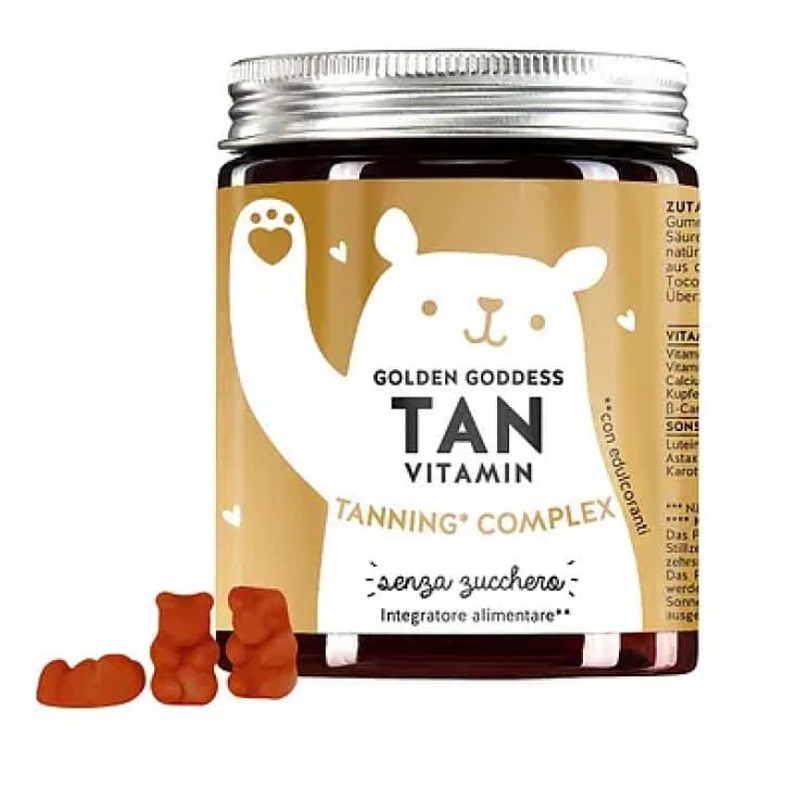 Bears With Benefits Golden Goddess Tan Vitamin 45 Caramelle Gommose