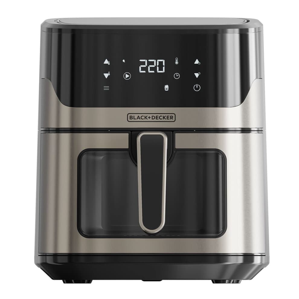 Frittrice senza olio Black+Decker 6.5l 1600w nera - BXAF6500E