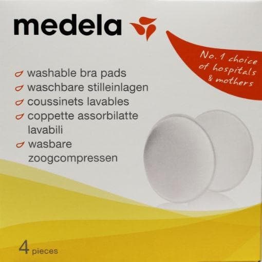 Medela Coppette Assorbilatte Lavabili (4 Pezzi)