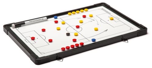 Calcio: tavola per evidenziare la tattica (utilizzabile su entrambi i lati) 300 x 450 mm.