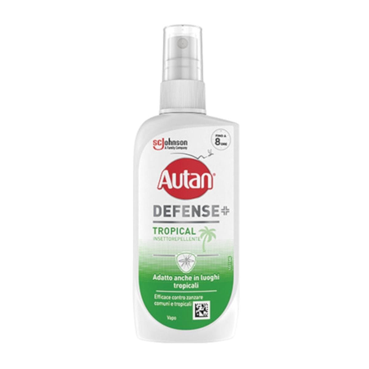 Autan Defense Tropical Vapo Insettorepellente Zanzare Comuni e Tropicali, 100ml