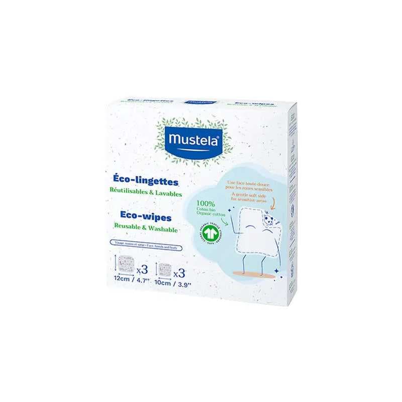 Mustela Salviette Lavabili 6 Pezzi