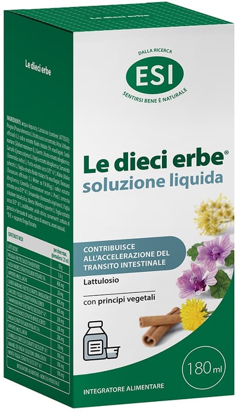 Esi - Le Dieci Erbe - Soluzione Liquida - 180 ml