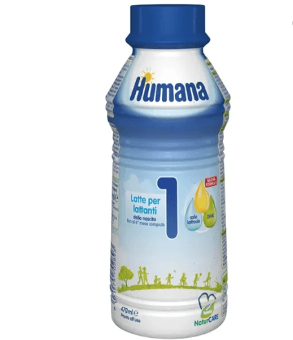 HUMANA 1 470ML HMO BOTTIGLIA