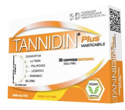 TANNIDIN PLUS 30 COMPRESSE MASTICABILI