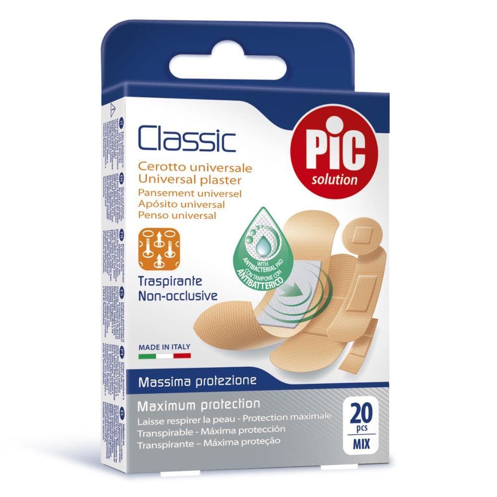 CEROTTO PIC CLASSIC MIX ANTIBATTERICO 20 PEZZI