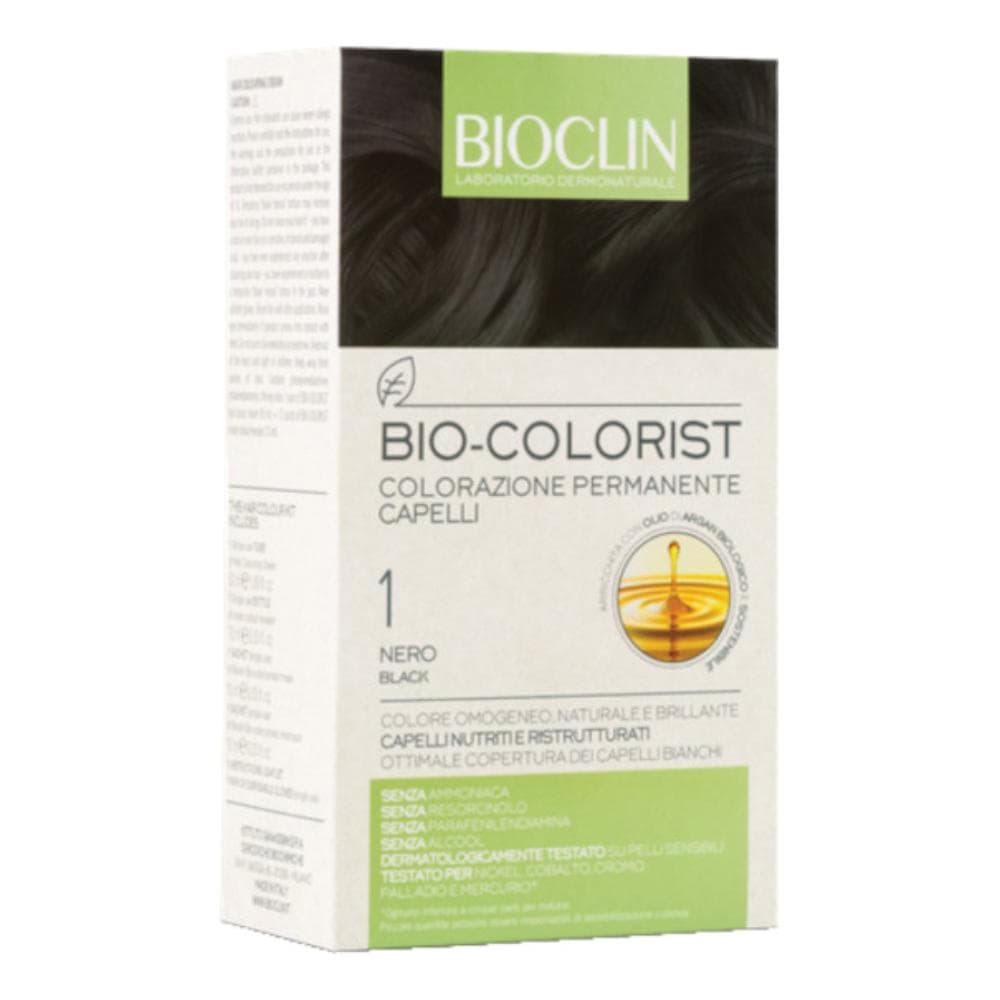 Bioclin Bio-Colorist - Colorazione Permanente n. 1 Nero