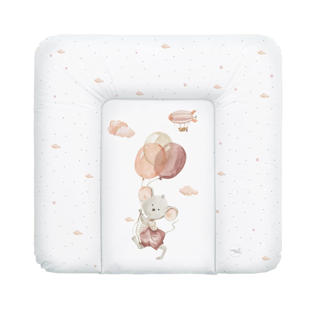 CEBA BABY Materassino Fasciatoio Morbido (75x72) Basic Mouse