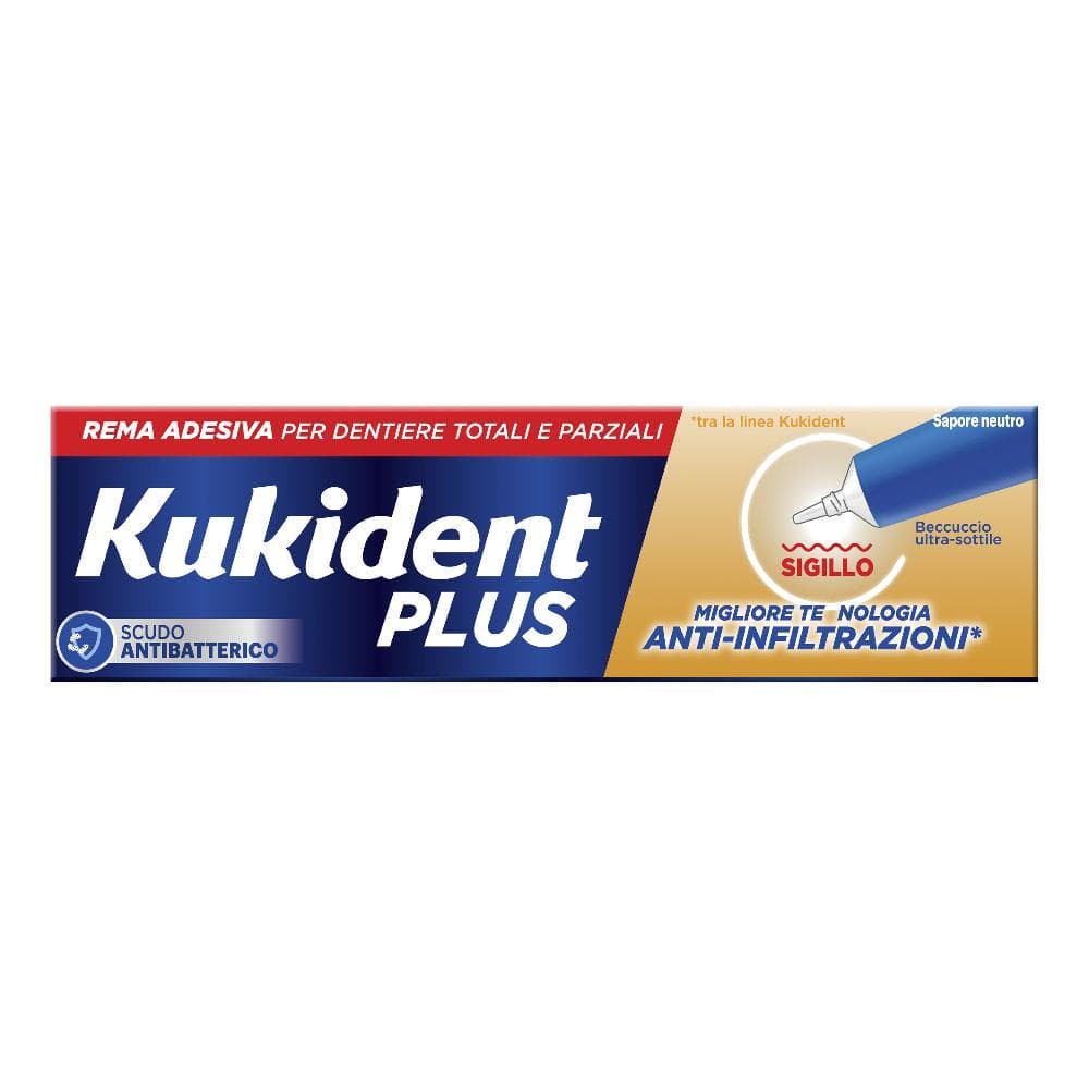 Kukident Crema Adesiva Dentiere Neutra 40g