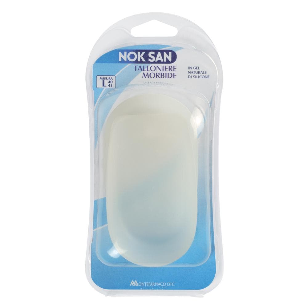 Nok San Talloniere Morbide In Gel Naturale Di Silicone Misura L 2 Pezzi