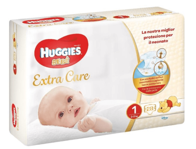 Huggies base 1 bebè 28 pezzi