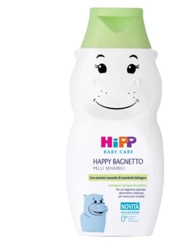 HIPP BABY CARE - HAPPY BAGNETTO IPPOPOTAMO , Per pelli sensibili
