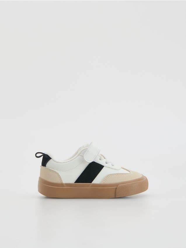 Reserved - Scarpe da ginnastica classiche - panna