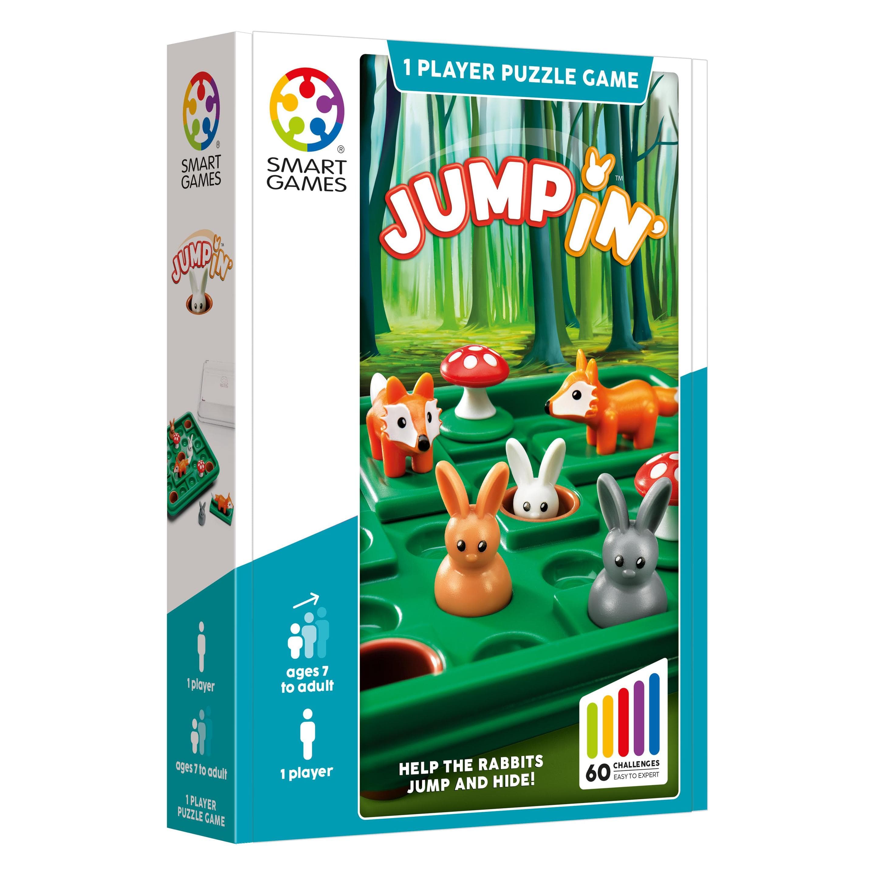 Smart Games Salta dentro'. (Francese, Inglese, Italiano, Tedesco, 1 Giocatori)