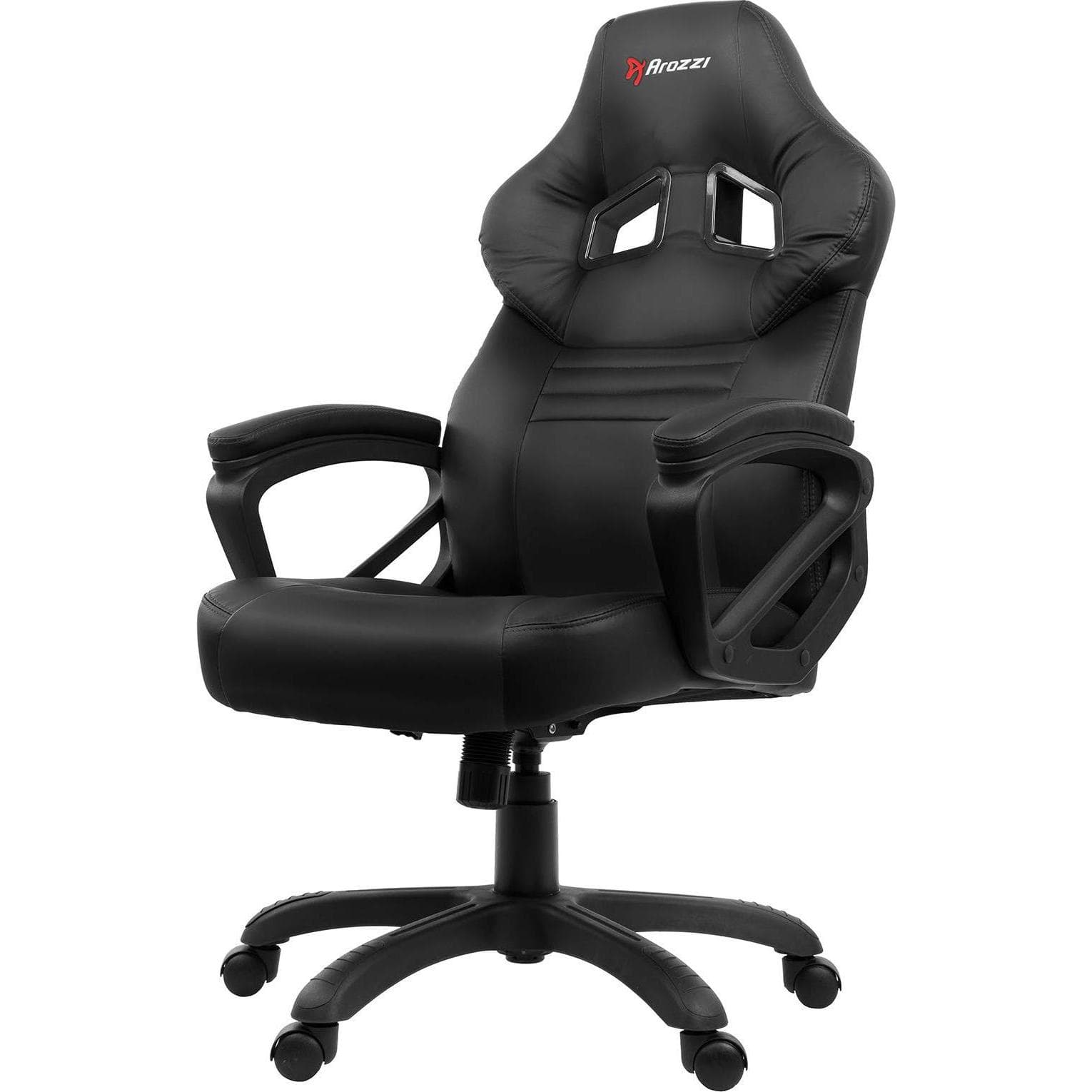 Arozzi Sedia da gioco Monza - PU, Sedia gaming, Nero