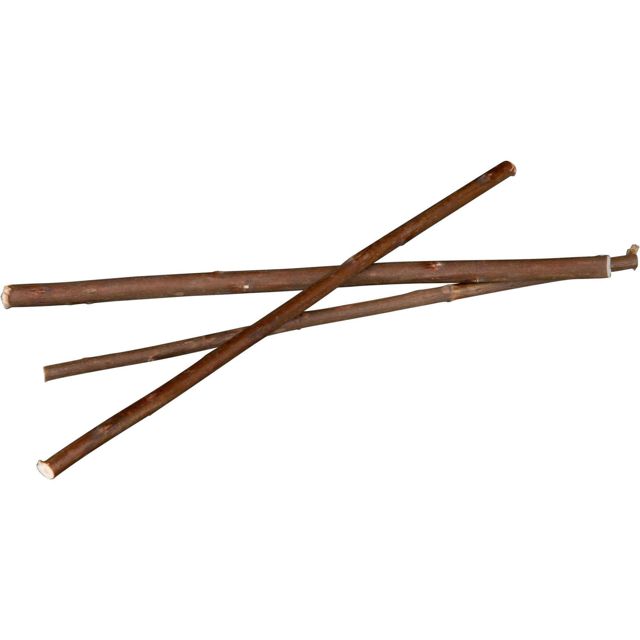 4x Trixie Vita naturale Legno naturale Legno di salice, Arredamento gabbia roditori