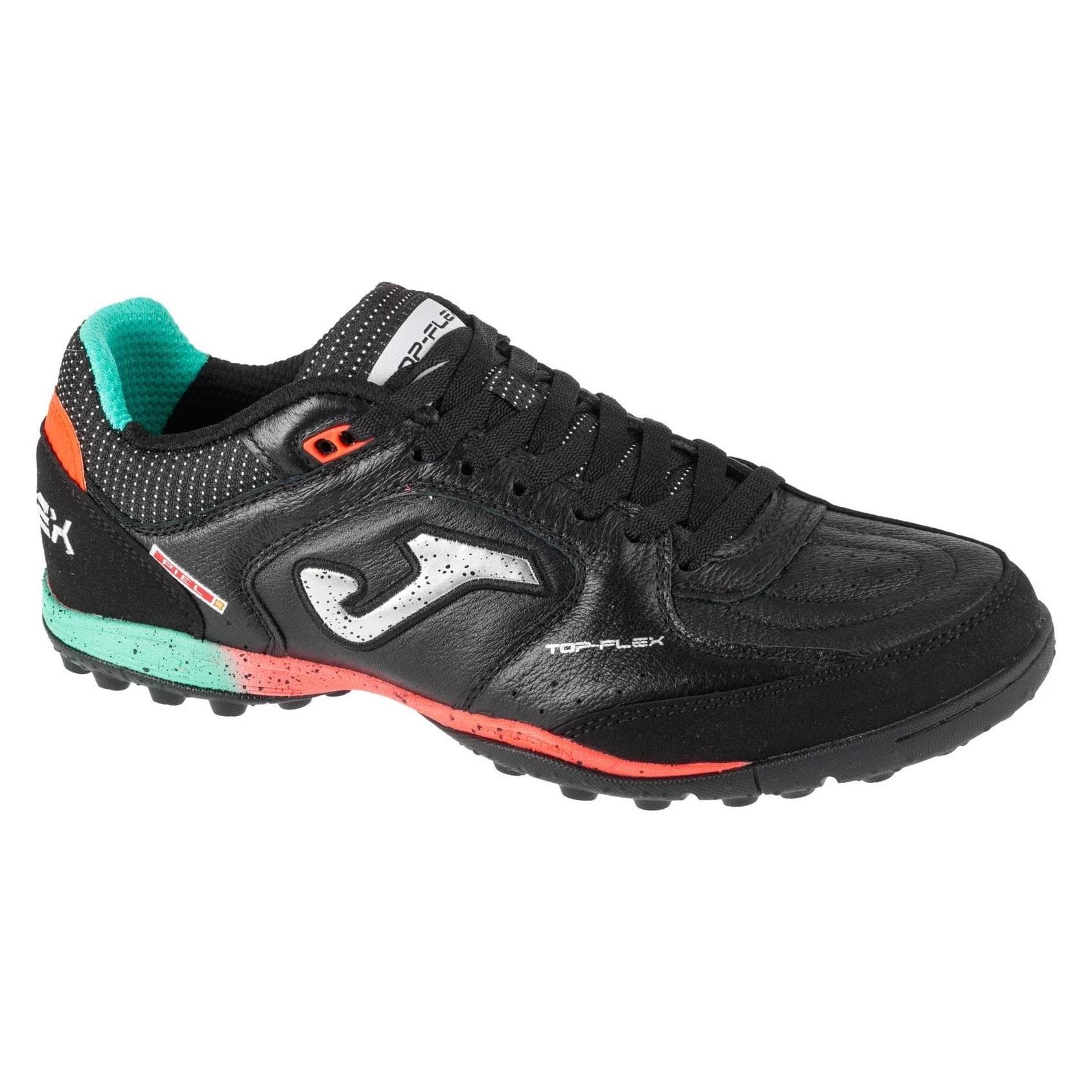 Joma, Uomini, Scarpe da calcio, Top Flex TF-Fussballschuhe für Herren (39), Nero