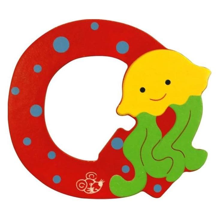 Spielmaus, Letterine in legno e stoffa, Lettera Q