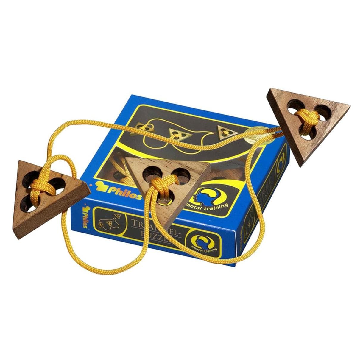 Philos Triangolo puzzle (Francese, Inglese, Tedesco, 1 Giocatori)