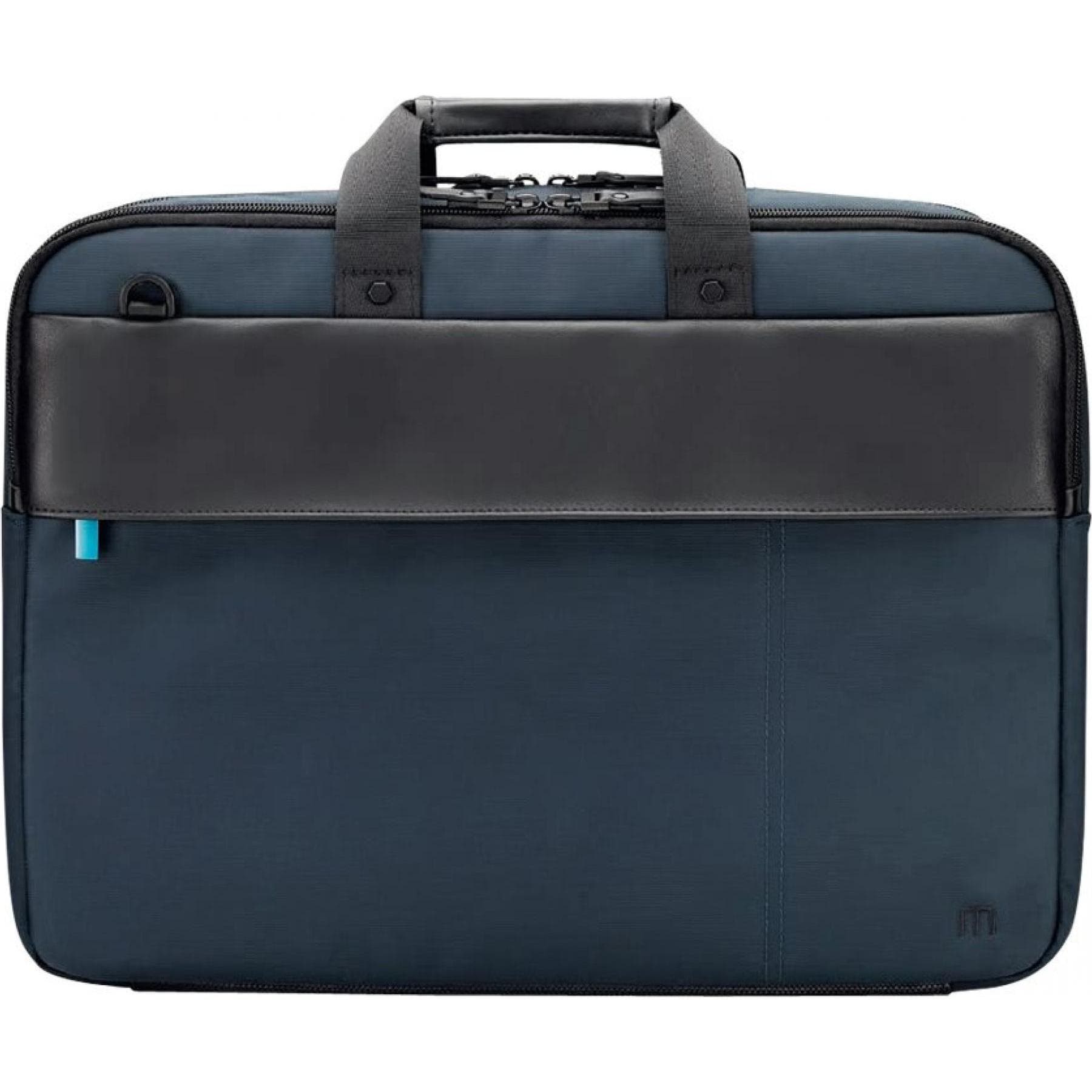 Mobilis Esecutivo 3 Due volte (16", Universale), Borsa per Notebook, Nero, Blu