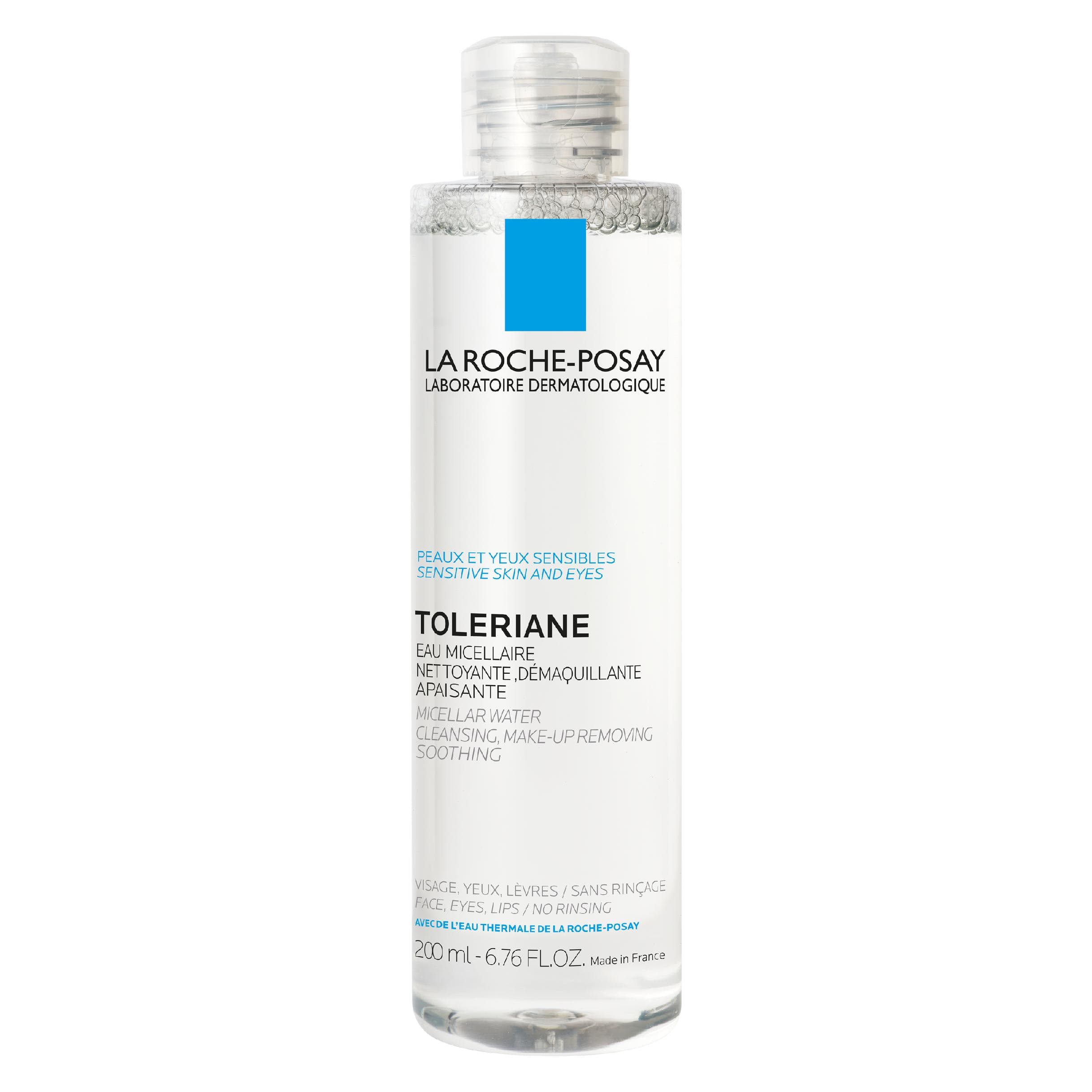 La Roche Posay, Pulizia viso, Fluido detergente micellare (Acqua micellare, 200 ml)