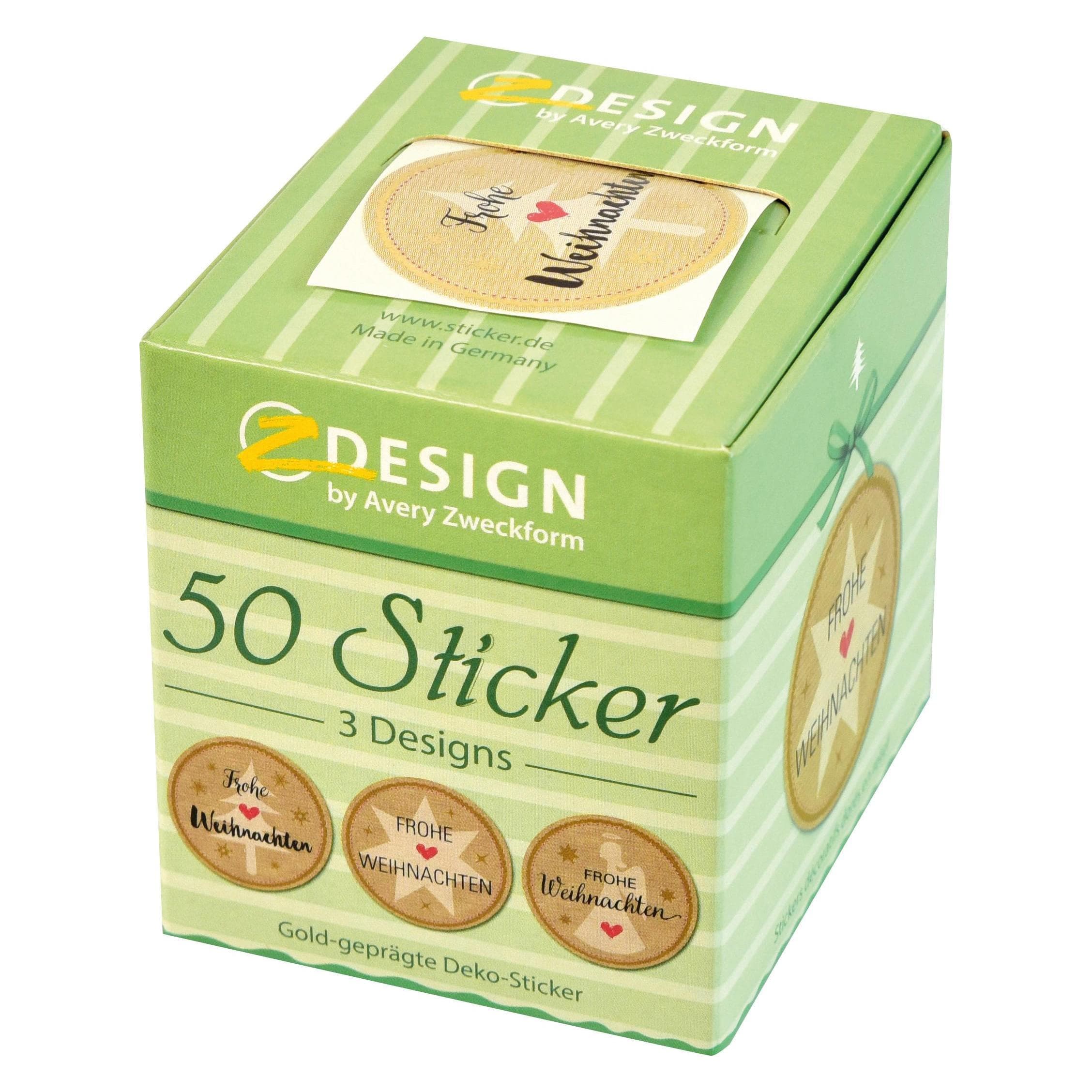 Avery, Sticker, Adesivo su rotolo (50 Adesivo)