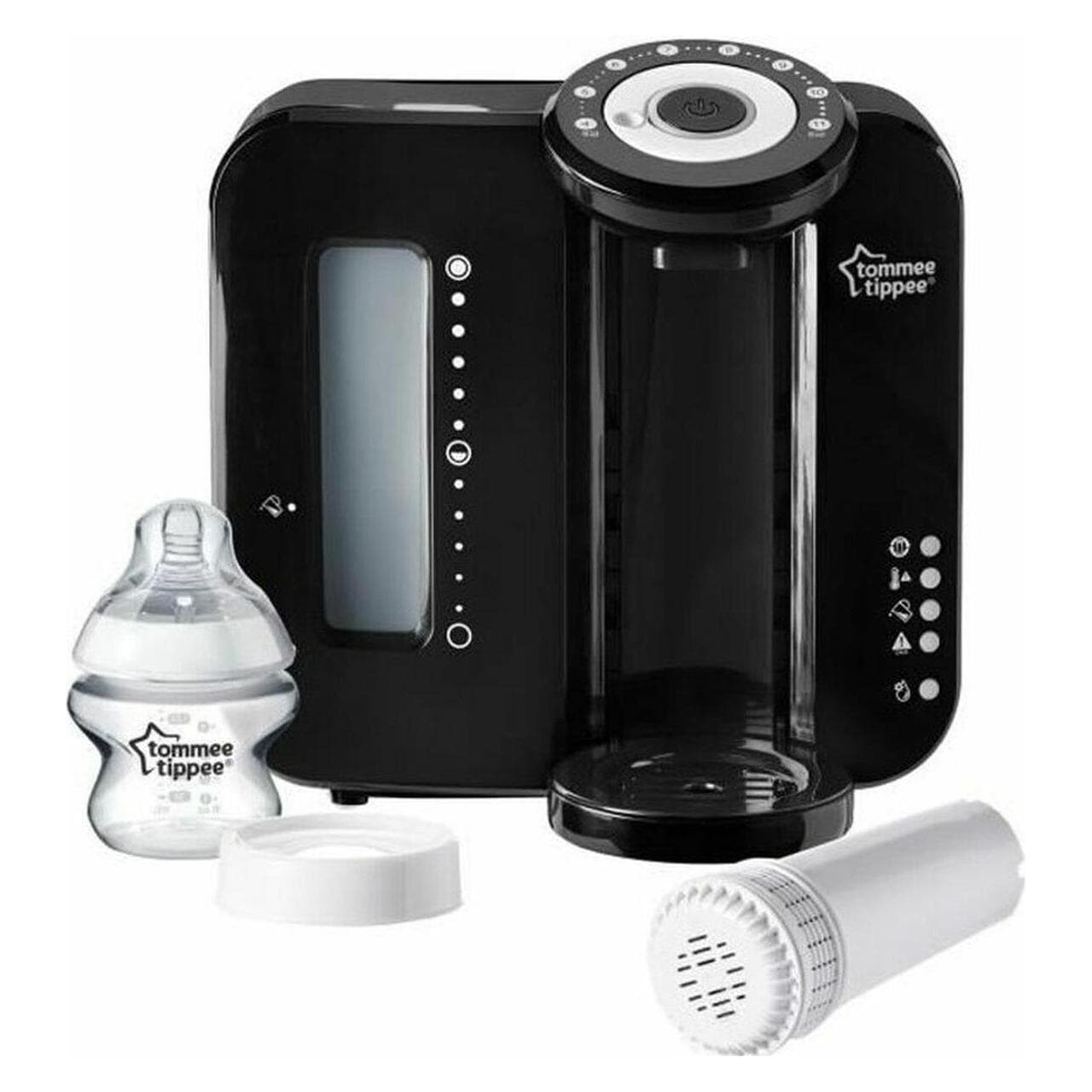 Tommee Tippee, Scaldabiberon, 237262 ESTRATTORE DI LATTE NERO PERFETTO DI PREPARAZIONE