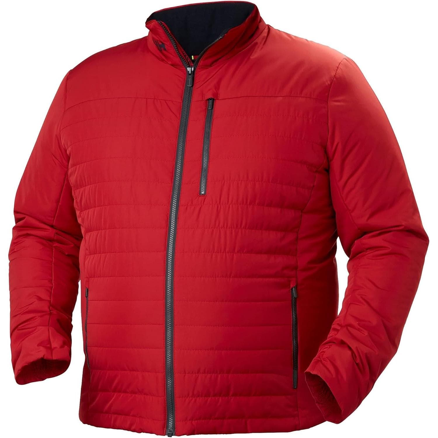 Helly Hansen, Uomini, Giacche da esterno, Giacca Crew Insulator 2.0 (XL), Rosso, XL