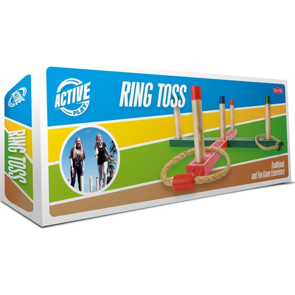 Tactic Gioco degli anelli in legno (2 Giocatori)